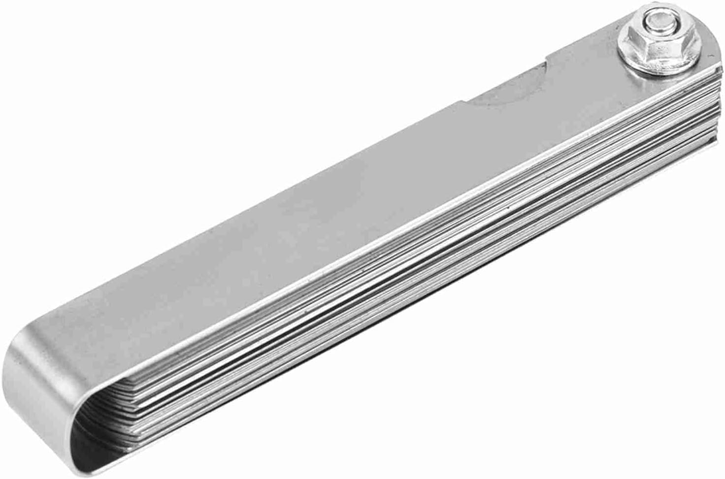 Stainless Steel Guitar Feeler Gauge Set, 30 Pcs, 0.038-0.889mm, Silver - Precision Setup Kit, Luthier Tools for Guitar Maintenance