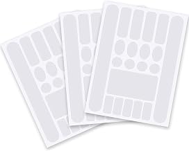 YUNYU 3 Pack Clear Carbon Bike Frame Protection Stickers Anti-Scratch Bicycle Frame Protector Film Prevent Paint Damage and Mountain Scratches