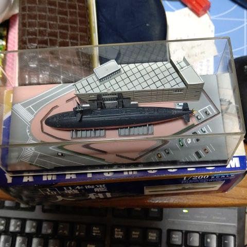 Amazon.co.jp: 1/700 てつのくじら館 ジオラ模型 : おもちゃ