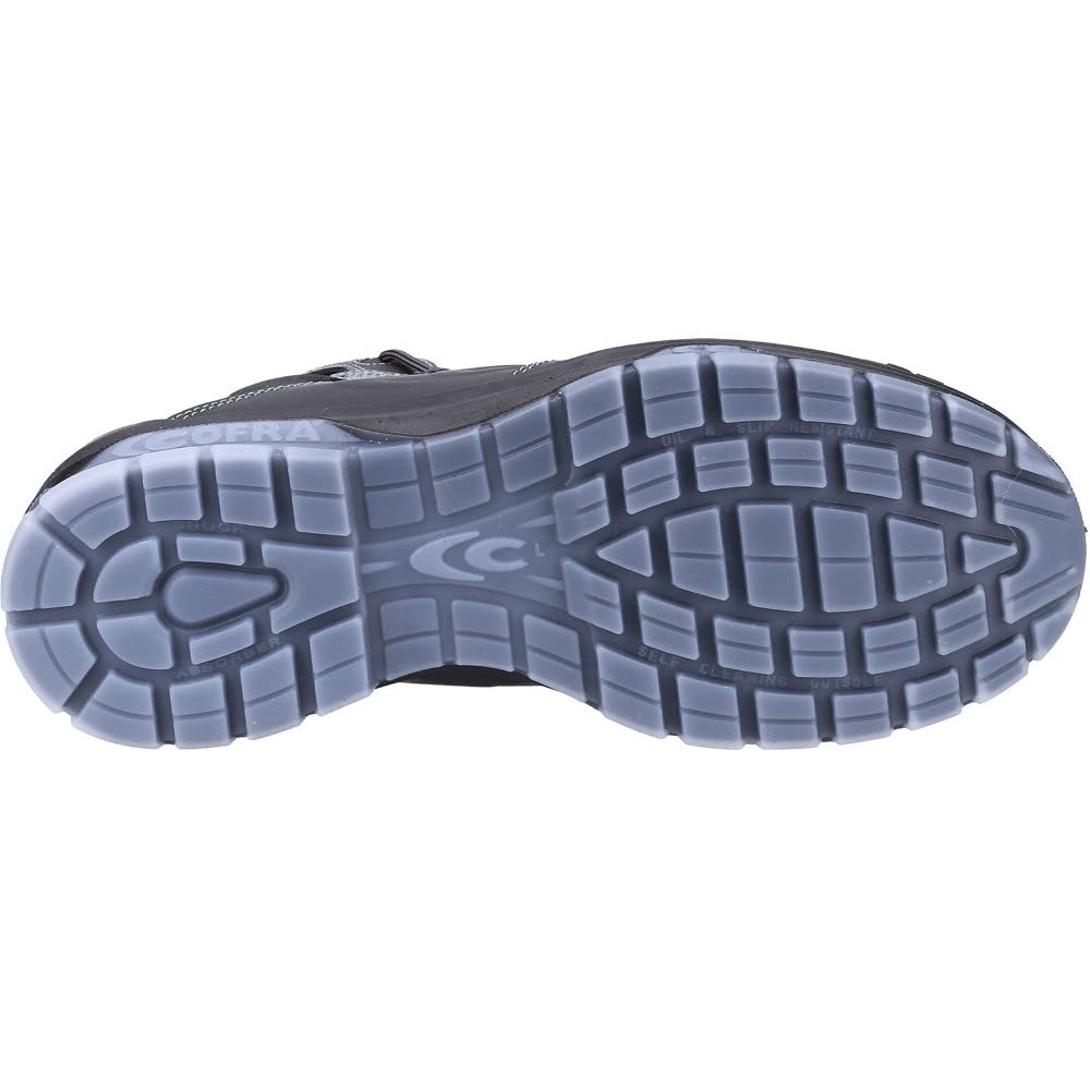 COFRA Modigliani czarne metalowe buty ochronne