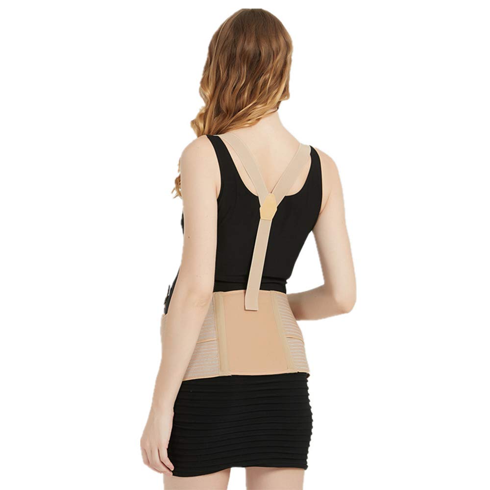 Cintura Premaman Cintura per la Gravidanza Fascia per la Pancia con Spallacci Corsetto di Supporto Cura prenatale Fasciatura Cintura Cintura Post-Partum Recupero Shapewear Incinta
