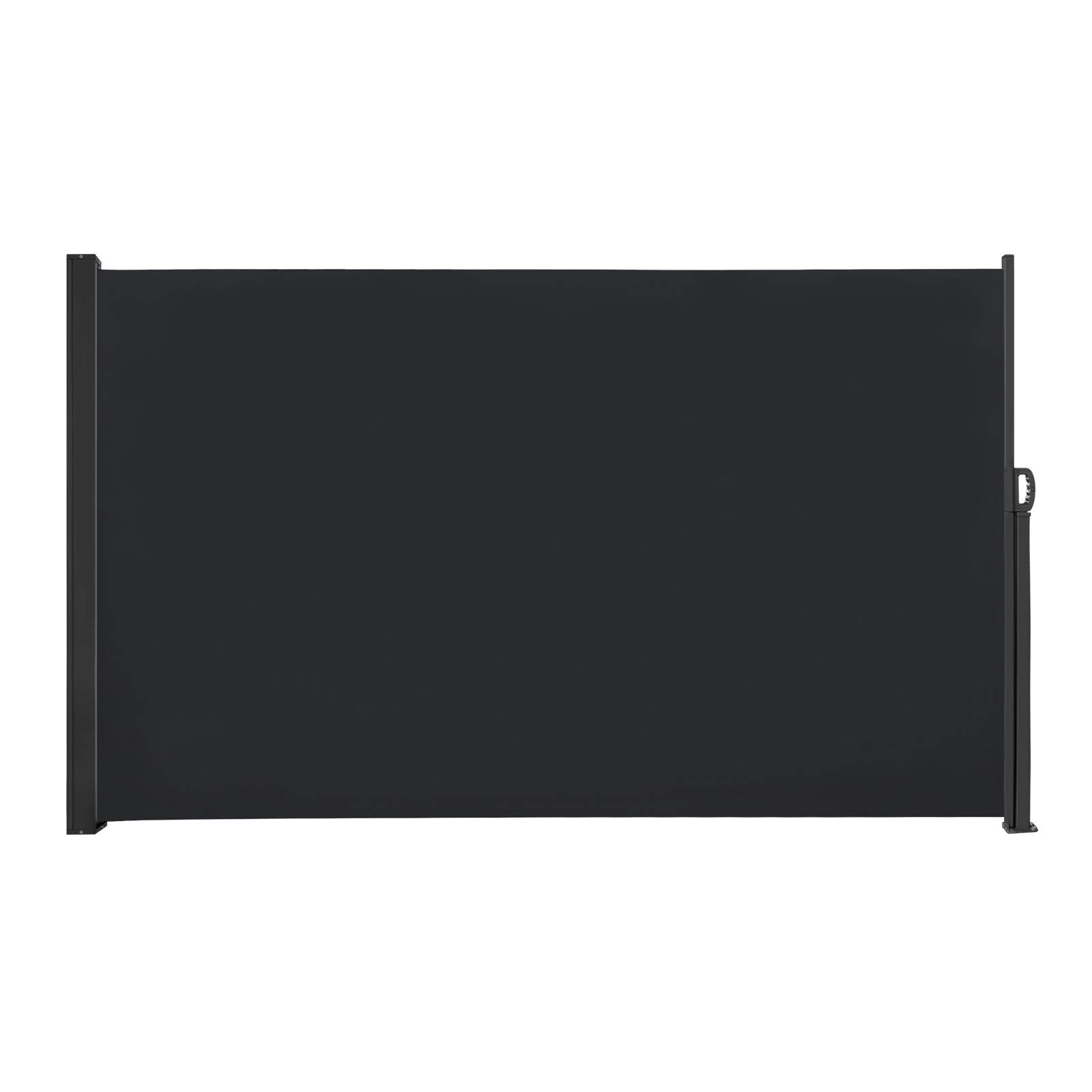 Tende da Sole Paravento Laterale Frangivento Estensibile Protezione Privacy per Terrazza 180 x 300 cm Antracite