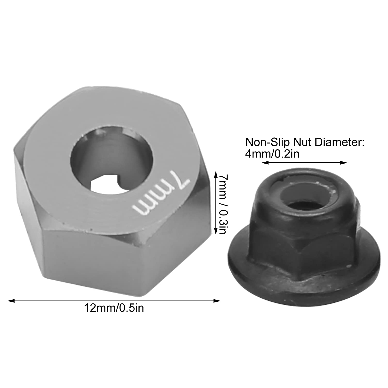 Adattatore Per Mozzo Ruota In Metallo Da 12 Mm Per Auto RC DBX10 - Foto 13