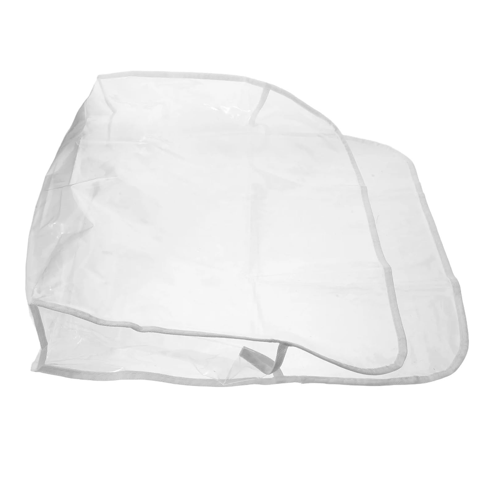 ENWWCH Salon Chair Back Cover Clear Transparent Hair Styling Protector Waterproof Plastic For Barber For chair