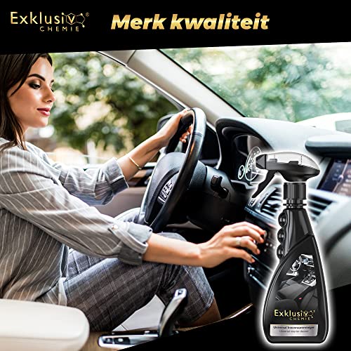Exklusiv Chemie® Interieurreiniger | Diepte-effect in autostoelen | Autoverzorging interieur | Interieurreiniger auto | Reinigt matten, leer, kunststof en rubber | 500 ml - Image 6