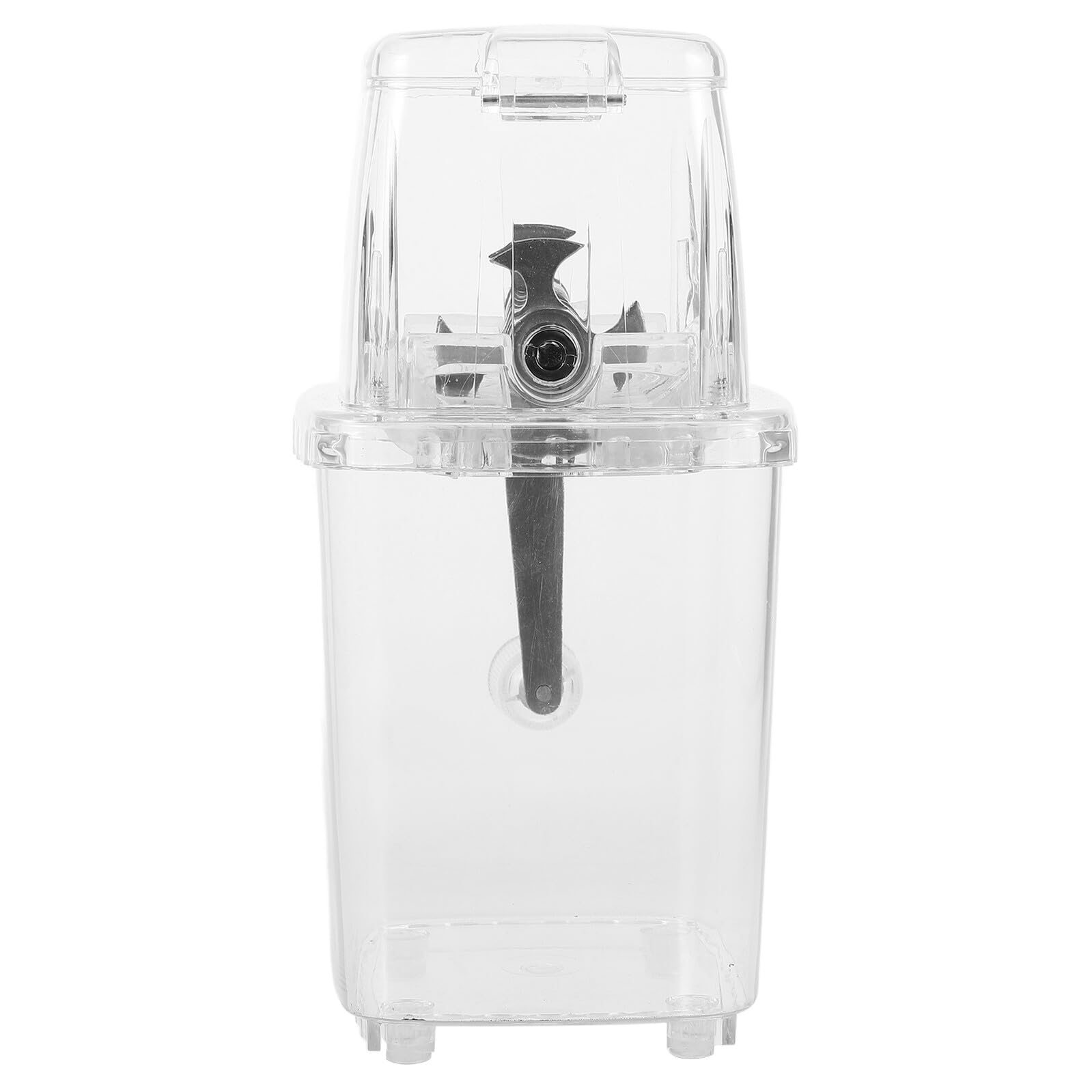 Manueller Eiscrusher Handkurbel Ice Shaver Tragbare Haushaltsmaschine für Zerkleinertes Eis Eiscrusher für Sommerdrinks und Desserts mit Robustem Praktischem Design und Einfacher