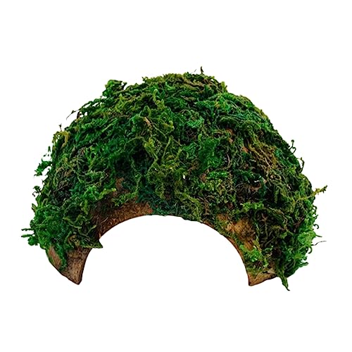 CIYODO Hide Cave Reptile Nests Multi-Functional Shelter House Basking Platform for Small Pets