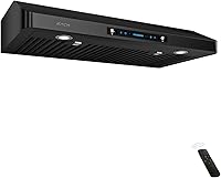 Vista 8 de IKTCH Campana extractora para debajo del gabinete de 30 pulgadas con 900 CFM, panel de control táctil y detección de gestos de 4 velocidades