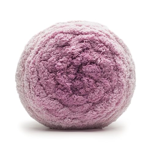 Image of Bernat Blanket Extra Thick Perfect Phasing Fuchsia Yarn - 1 Pack of 21.12oz /598.74g - 100% Polyester - #7 Jumbo - 72 Yards - Chunky Yarn for Hand Knitting, Crocheting, Crafts & Amigurumi