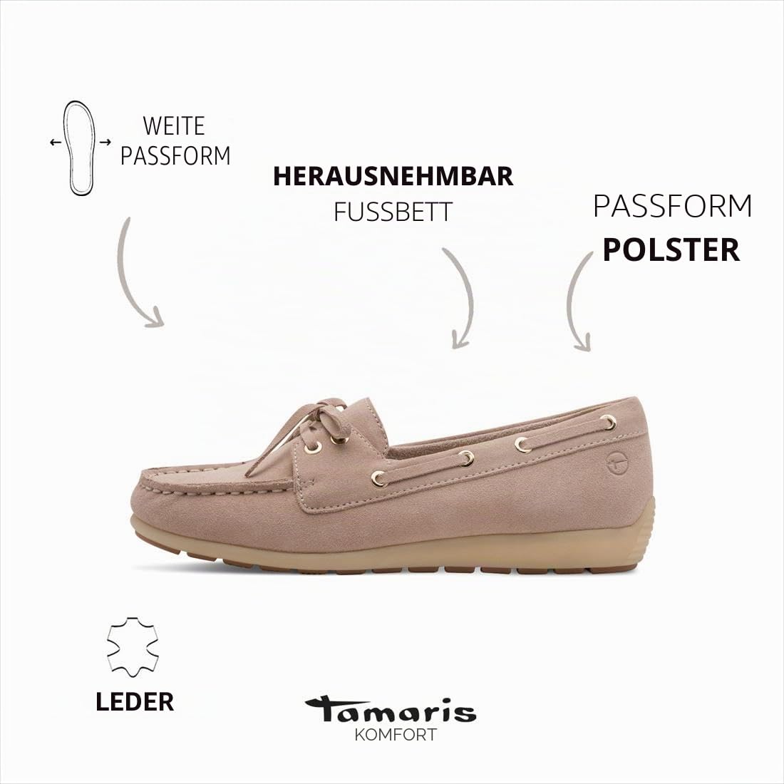Tamaris Wide FIT Slipper 8-84601-46 H-Weite