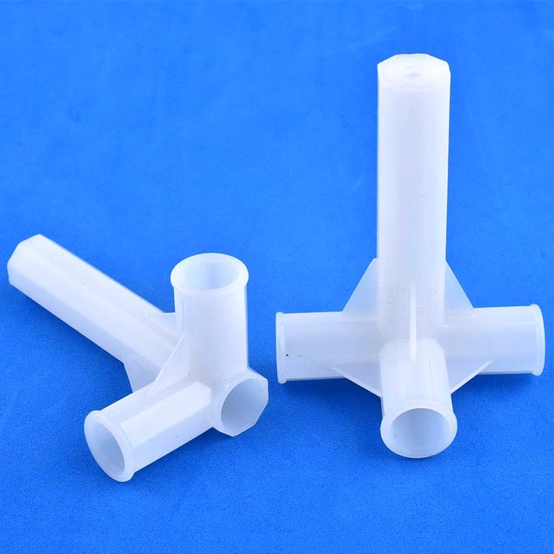 Conectores de plástico de 12mm para armar estanterías estables 7