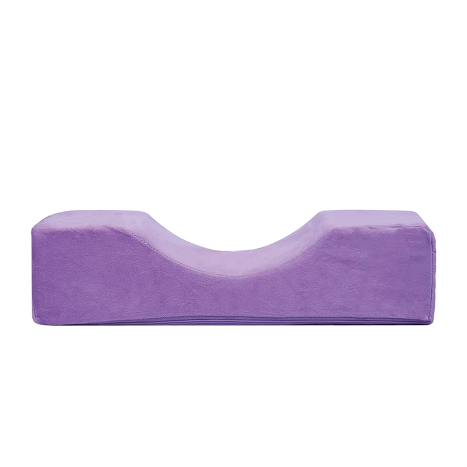 DFGBAPKBL Eyelash Pillow U-shaped Eyelash Pillow for Extension, Salon,Beauty A Body Salons(PURPLE)