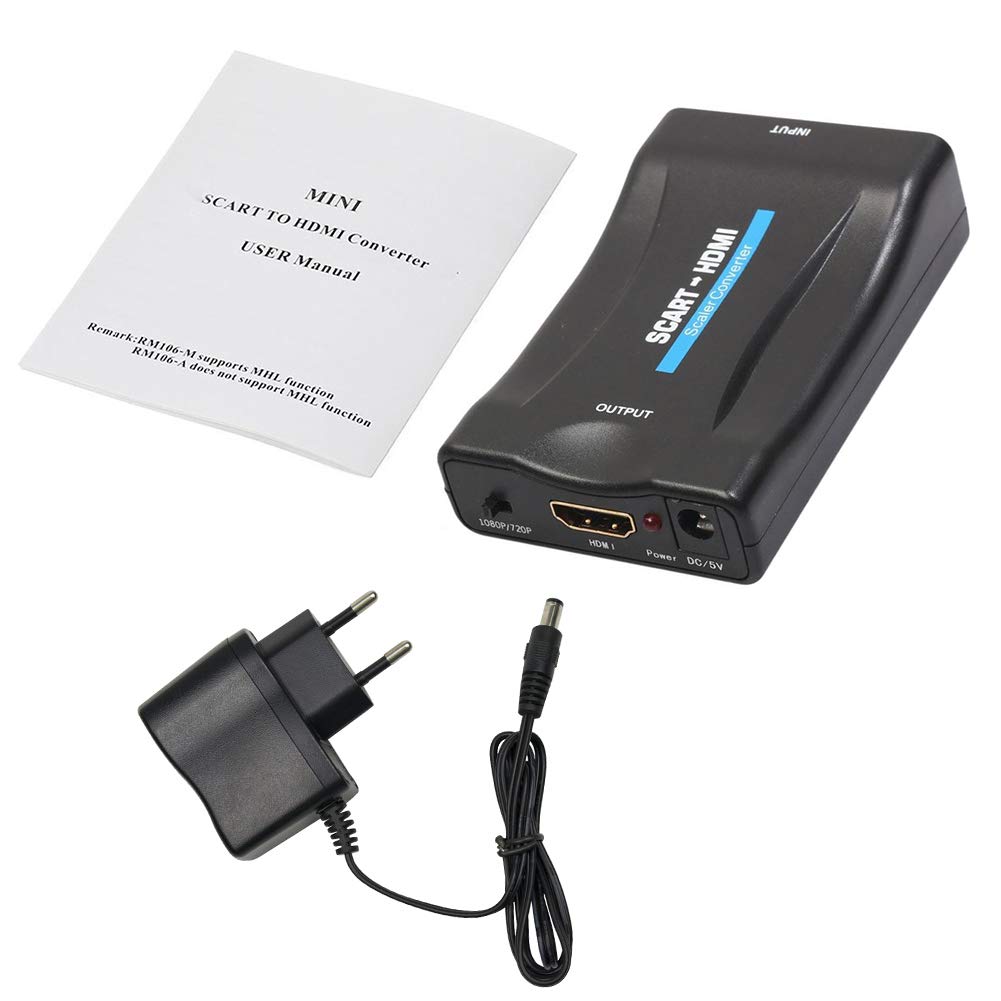 Adaptateur Peritel vers HDMI kyx pour HDTV STB Xbox PS3 Sky DVD Blu-Ray
