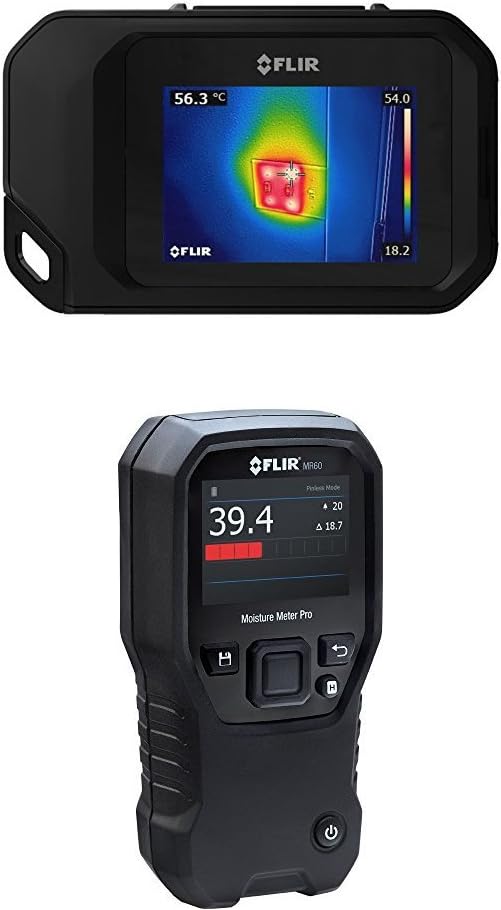 FLIR C3 Pocket Thermal Camera with WiFi with FLIR MR60 Moisture Meter Pro