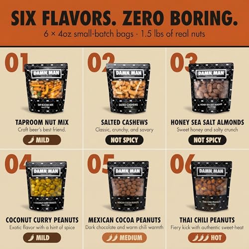 Image of Gift Baskets for Men - Fathers Day Gift, Gourmet Nuts Gift Basket, Birthday Gift for Dad, Husband & Adults, Roasted Snack Box Variety