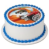 Hot Wheels PhotoCake® Edible Cake Topper Icing Image for 8 inch round cake or larger