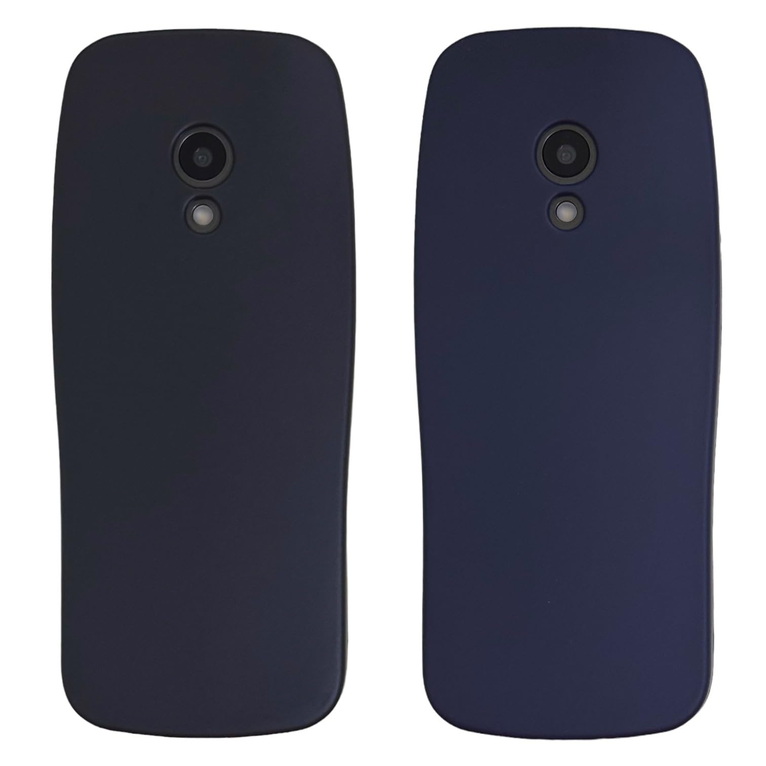 ZAOMA Thermoplastic Polyurethane Back Cover Case Compatible For Nokia 3210 4G 2024 Ds-Model No. : Ta-1619-(Pack Of 2) (Nk32104GBlkblue) (B0D8TPWG2J) Amazon Price History, Amazon Price Tracker