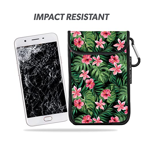 Climatecase 800 Series Insulating Phone Case - Tropical Vibes, Water Resistant, Neoprene, All Smartphones #TOP4