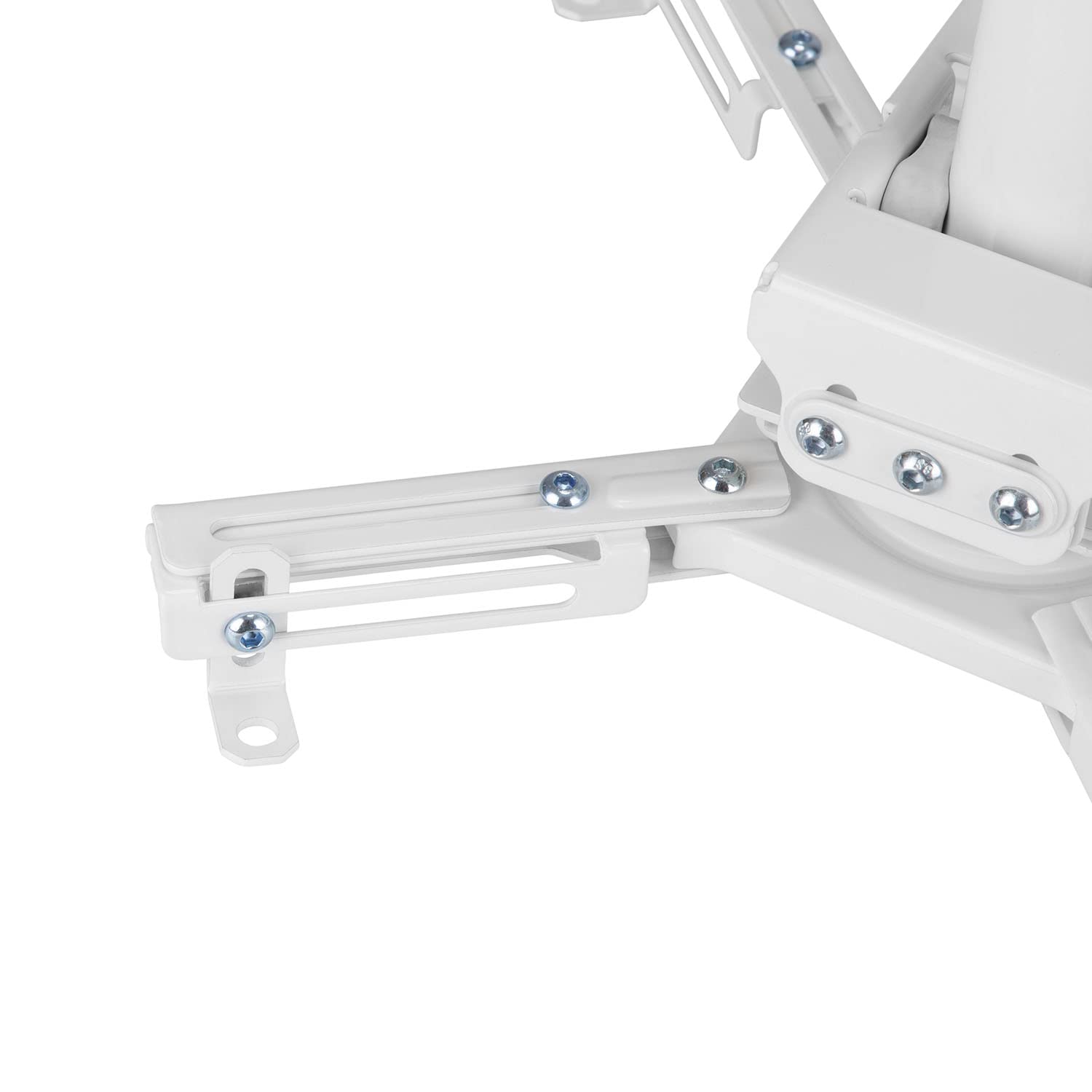 KIMEX 052-3010 Supporto a soffitto per proiettore, Altezza regolabile 60-90cm, Bianco