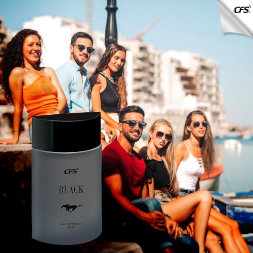 Image of CFS Black EDP Long Lasting Perfume & Black Deodorant Body Spray
