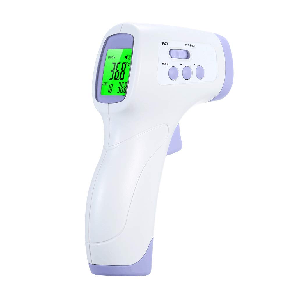 Docooler Forehead Scanner,Multi-Purpose Non Contact Forehead Scanner Professional No Touch Best Infrared Scanner Gauge Instrument for Baby Kids Adults Home Office Batteries not Included