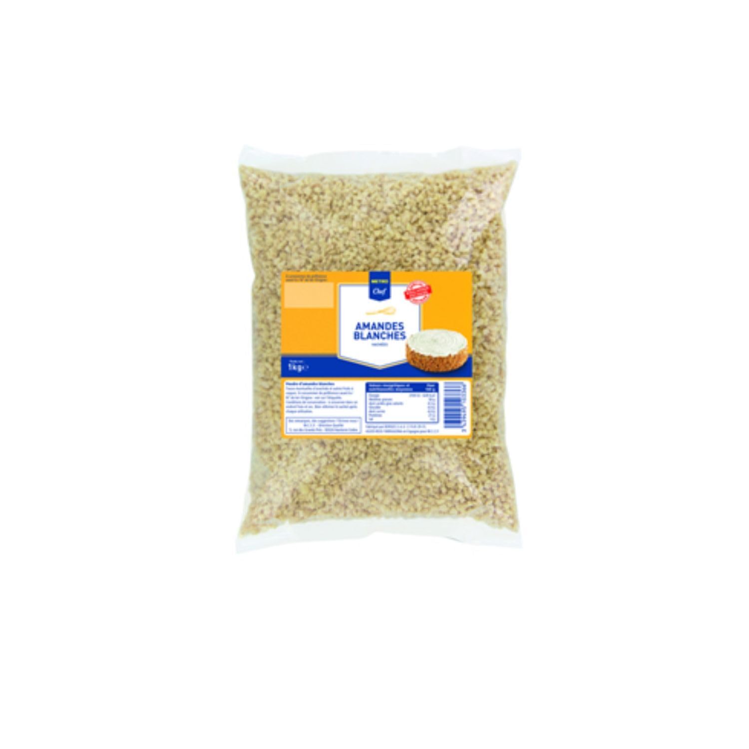 METRO Chef Amande blanche hachée 1kg x2