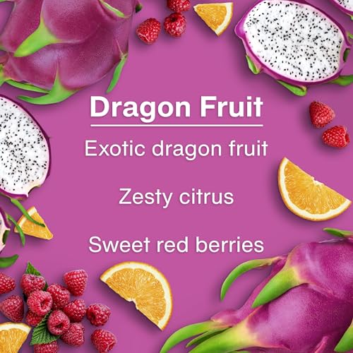 Image of LITTLE TREES Car Air Freshener | Hanging Tree Provides Long Lasting Scent for Auto and Home | 24 Air Fresheners |Dragon Fruit