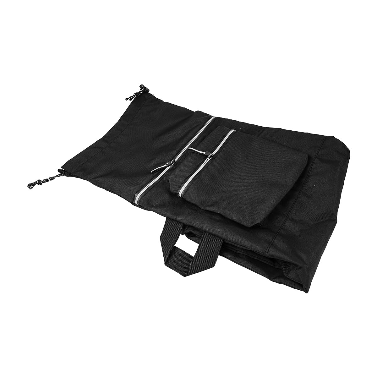 Sac à Dos de Skateboard Sac à bandoulière étanche poignée Pliable Sac fourre-Tout pour Longboard Sac de Transport pour Voyage Hommes et Femmes débutants Sac de Yoga léger et étanche Noir