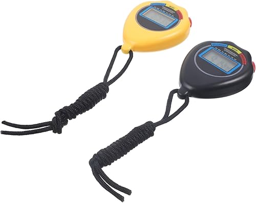 SUPVOX 2 unids cronómetro digital temporizador para deportes pantalla grande temporizador electrónico cronómetro ajustable fitness cronómetro para