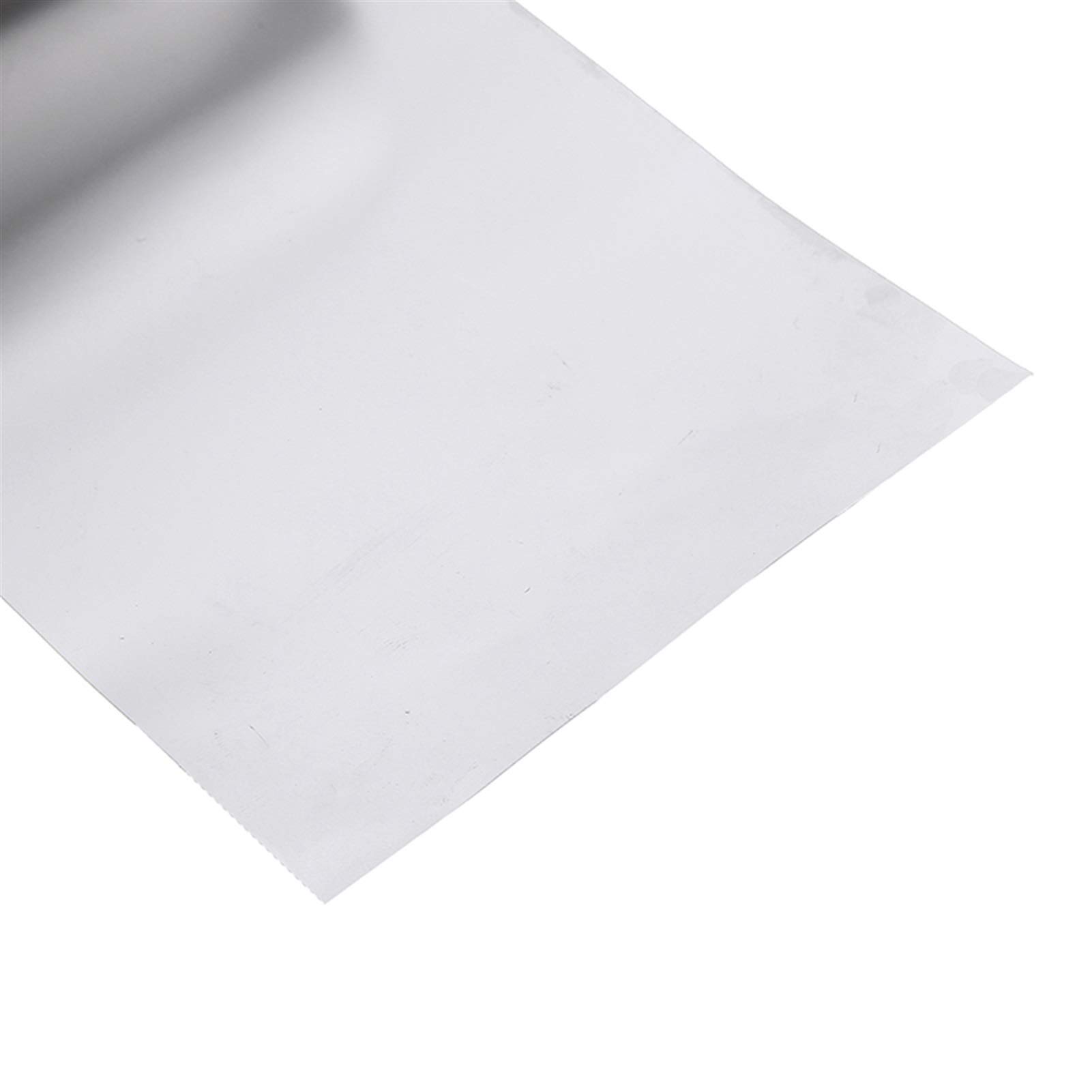 LUPATDY 304 Edelstahlblech 0,1 X 200 X 1000 Mm – Flexibles Rollenblech, Hochglanz, Für Reparaturen & DIY
