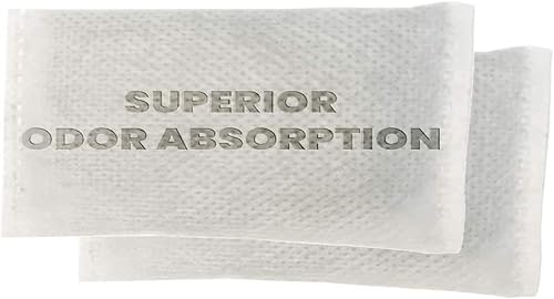 Green Piece Filtros de aire de carbón activado para eliminación de olores, compatibles con latas de basura ITouchless (paquete de 2), no fabricados