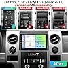 Car Radio for Ford F150 2009 2010 2011 2012 Stereo Upgrade, 9 inch Android 13 Replacement with CarPlay Backup Camera 2+64G