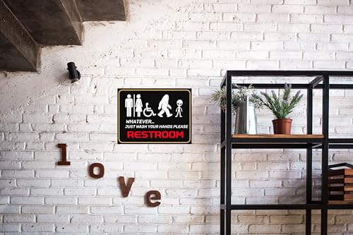 Save on Funny Alien Bathroom Sign with Code ZHENJ8O8 - Image 3