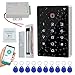 YiToo Waterproof RFID Access Control System Kit WiFi Tuya Access Controller with 350Lbs Force Electric Manetic Door Lock Full Set