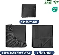 Vista 595 de Extra Deep Pocket Split King Sheets - 5 Piece Breathable & Cooling Bed Sheets - Hotel Luxury Bed Sheet Set - Soft, Wrinkle Free & Comfy - Easily