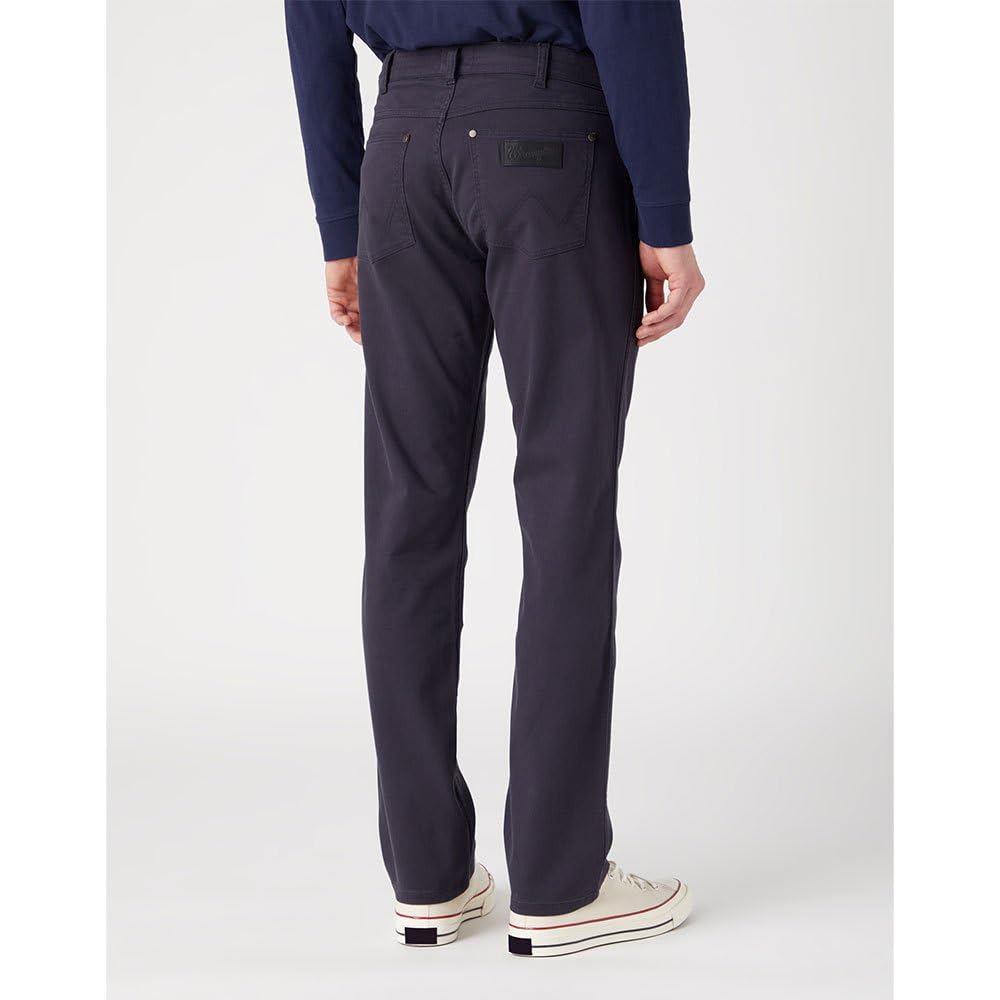 Wrangler - Jeans Uomo - vestibilità Dritta Regular - Greensboro - Azzurro Fade
