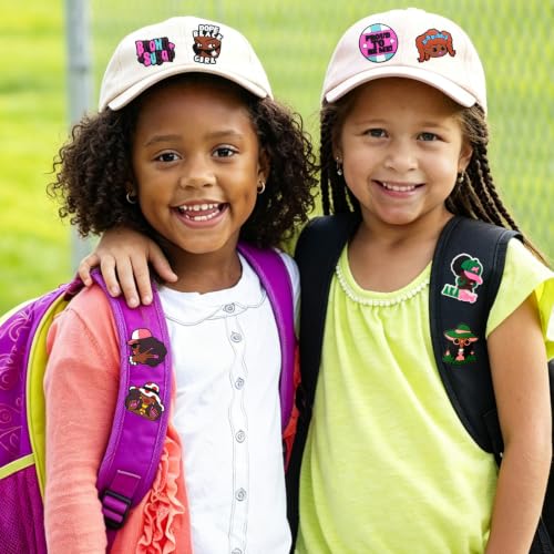 Image of Cute Pins for Backpacks,20-150Pcs Cute Black Girl Fun Black History Month Lapel Pin Brooch Pin Set DIY Decor Accessories gift