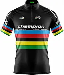 Camisa Ciclismo Masculina Roupa para Ciclista Bike Bicicleta Cor:Preto;TAMANHO:G