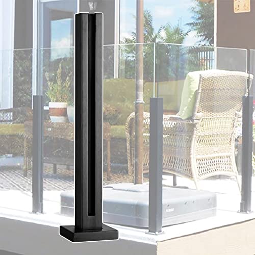 Postes Barandilla Poste De Barandilla De Vidrio Poste De Barandilla De Barandilla De Vidrio Acero Inoxidable 304, Abrazadera Para Poste De Barandilla De Balaustrada, Valla De Cristal Para Piscina Cover