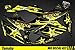 Kit Déco Quad pour/ATV Decal Kit for Yamaha Raptor - Rockstar (Raptor 350)