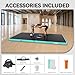 FBSPORT Inflatable Wrestling Mat 13ft /10ft /5ft, Outdoor and Indoor PVC Jiu Jitsu Mats, Gymnastics Training Mat Foldable for BJJ, MMA, Martial Art, Boxing, Grappling and Judo