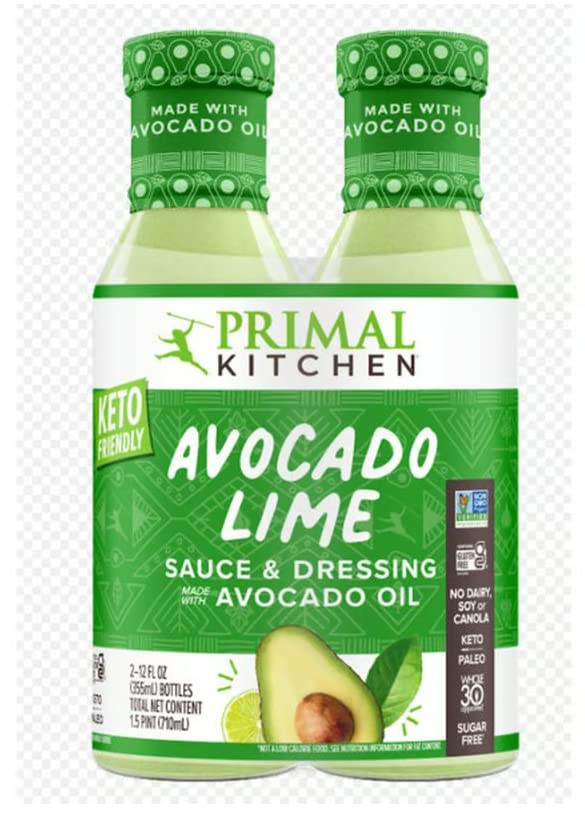 Primal Kitchen Avocado Lime Sauce & Dressing, 12 oz