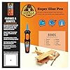 Gorilla Super Glue Pen, Cyanoacrylate Glue, Fast Setting, Precise Dispensing Pen Shaped Applicator, Clear, 5.5g (Pack of 1)