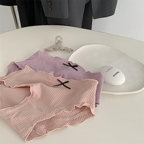 Women's Underwear Female Bubble Shorts Cotton Crotch Japanese Girls Cute Waist Shorts4