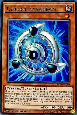 Yu-Gi-Oh! - Cyberse Synchron - SAST-EN002 - Savage Strike - First Edition - Rare