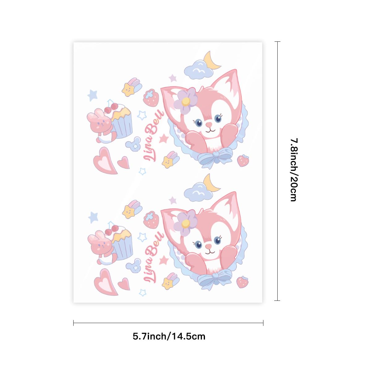 Amazon.co.jp: ダッフィーフレンズ ステッカーセット クリスタル