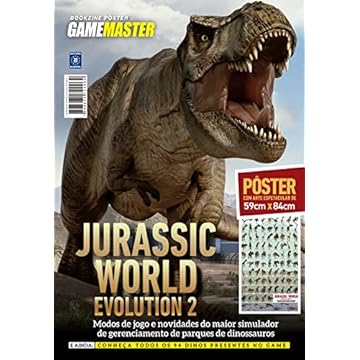 Capa do livro Superpôster Game Master - Jurassic World Evolution 2