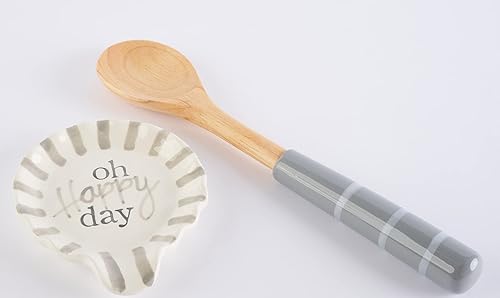 Miniatura 6 de Mud Pie Juego de 2 cucharas de descanso, talla única