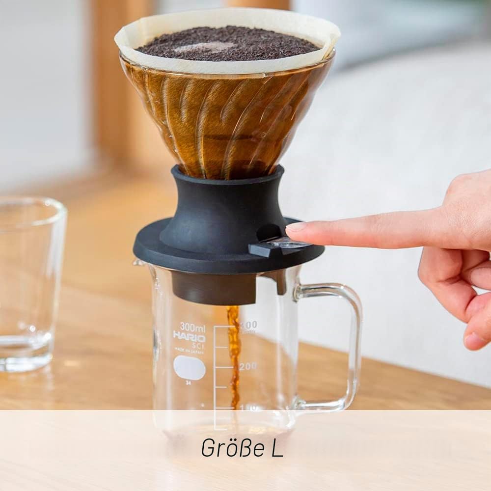 Hario V60 Tauchtröpfer 03, Größe, klar, Farblos