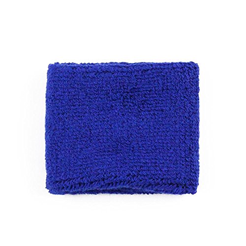 Image of Blue Blank Rear Brake or Clutch Reservoir Cover by Reservoir Socks for Motorcycles, Sportbikes